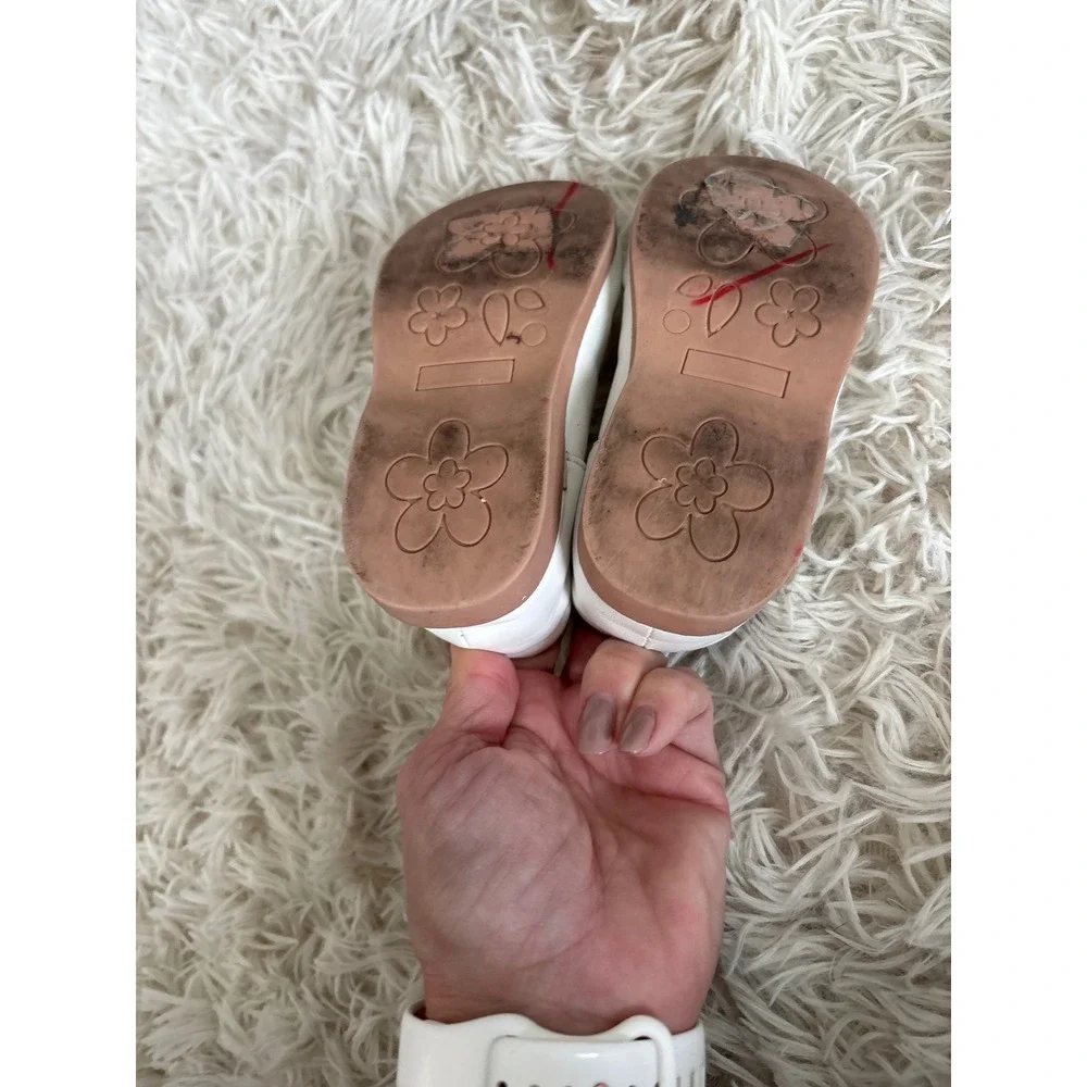 The Doll Maker White Leather Cutout Mary Jane‎ Shoes Kids Size 7 Toddler